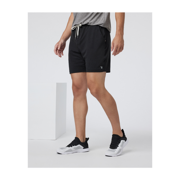 Vuori Men's Ponto Short Black Heather
