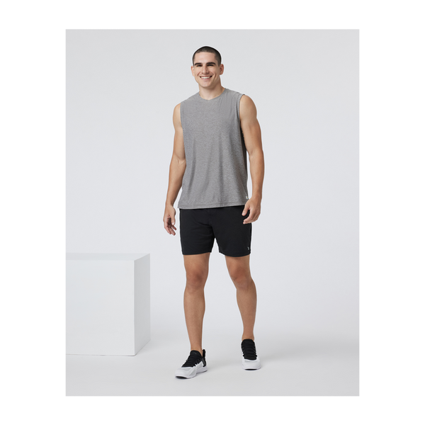 Vuori Men's Ponto Short Black Heather