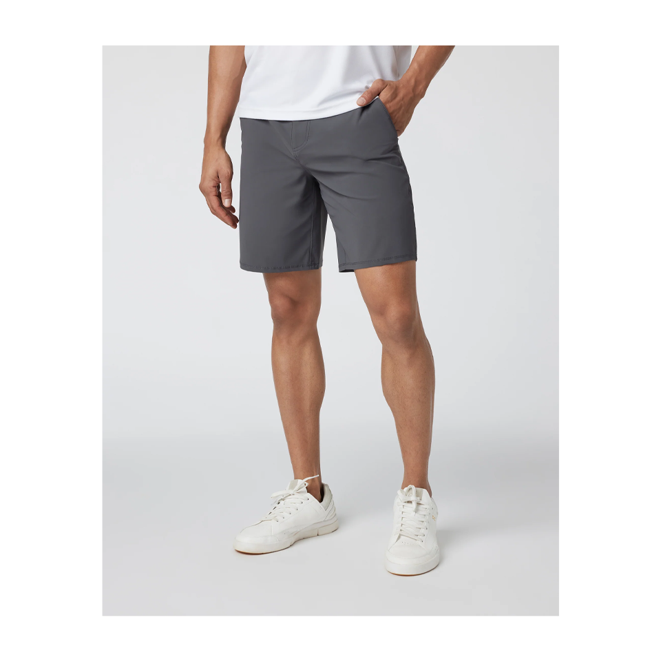 Vuori Men's Meta Short 8" Charcoal