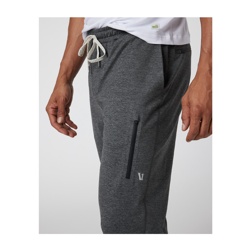 Vuori Men's Sunday Performance Jogger Charcoal Heather Secondary image
