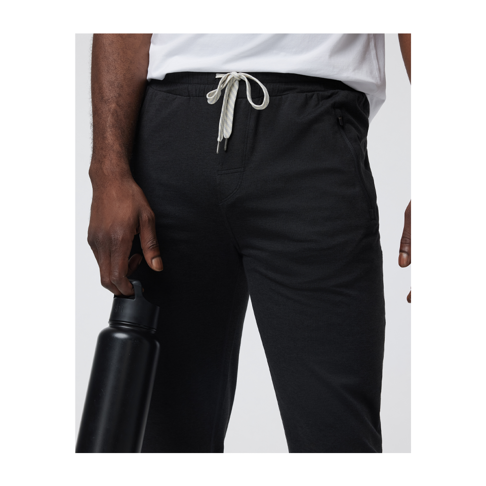 Vuori Men's Ponto Performance Jogger Black Heather Secondary image