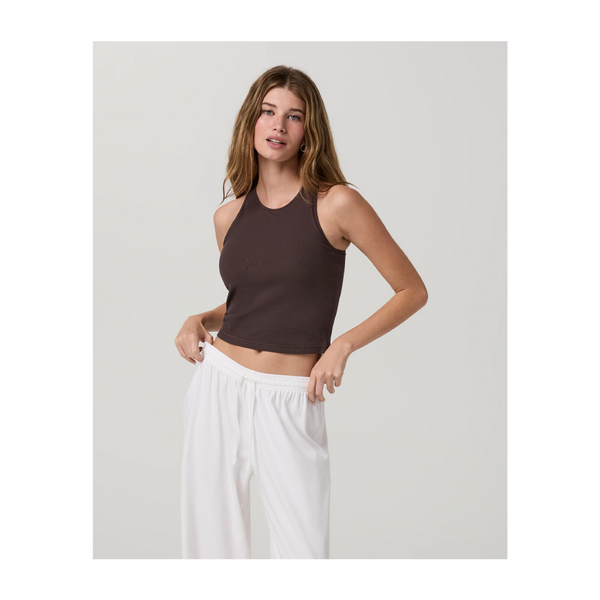 Vuori Women's Pose Plyo Tank French Roast