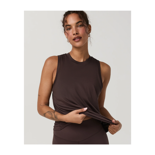 Vuori Women's Energy Top Long French Roast