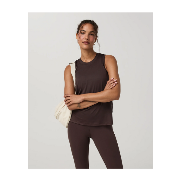 Vuori Women's Energy Top Long French Roast
