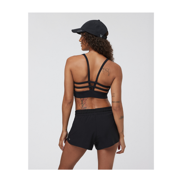 Vuori Women's Yosemite Longline Bra Black