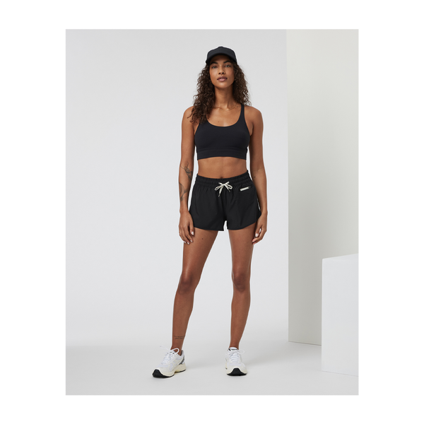Vuori Women's Yosemite Longline Bra Black