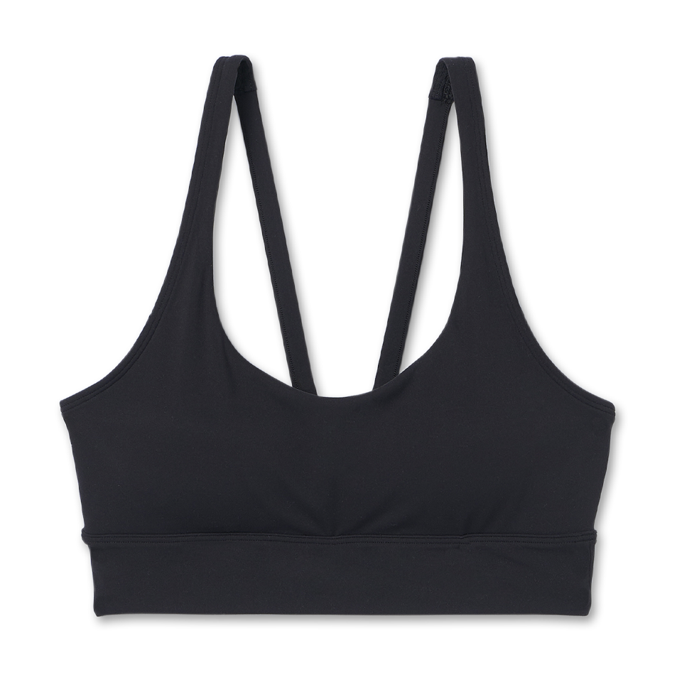 Vuori Women's Yosemite Longline Bra Black