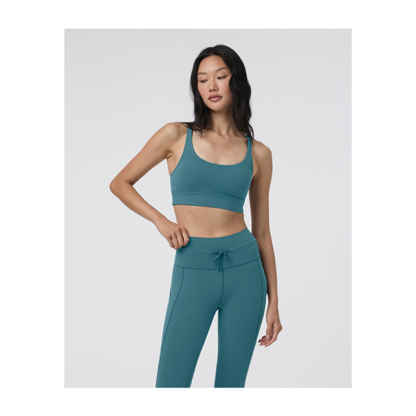 Vuori Women's Yosemite Longline Bra Tidal