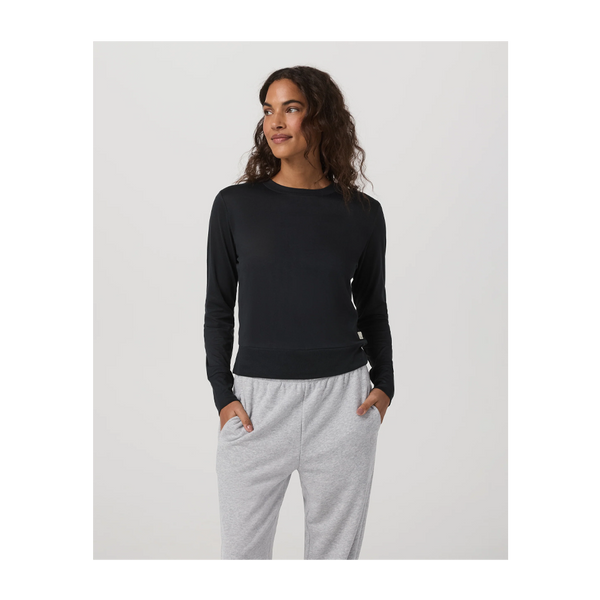 Vuori Women's Daydream Crew Black Heather
