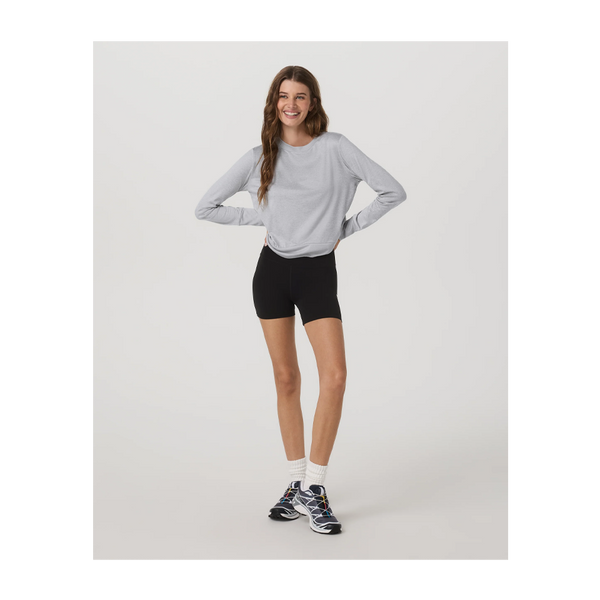 Vuori Women's Daydream Crew Light Heather Grey