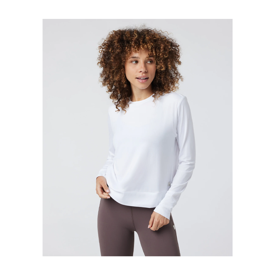 Vuori Women's Daydream Crew White