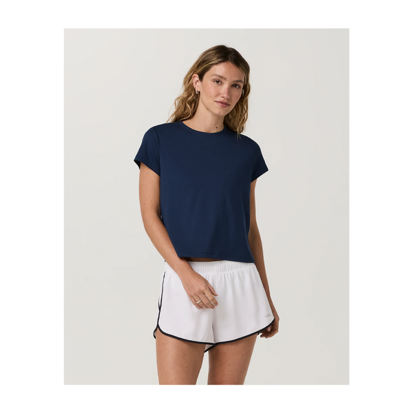 Vuori Women's Energy Classic Tee Blue Coast