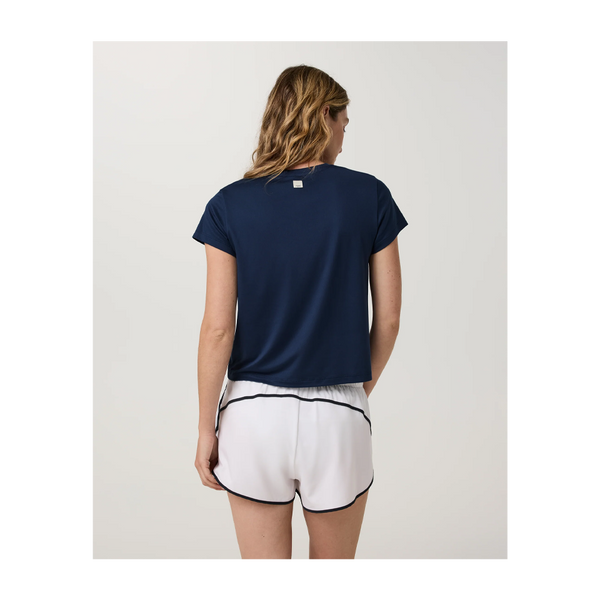 Vuori Women's Energy Classic Tee Blue Coast