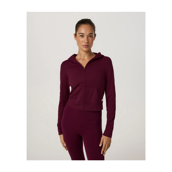 Vuori Women's Halo Mini Full Zip Hoodie