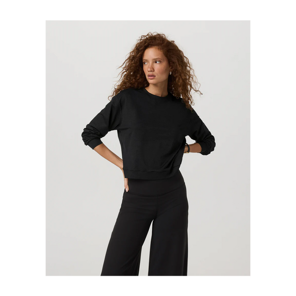 Vuori Halo Modern Crew Black Heather