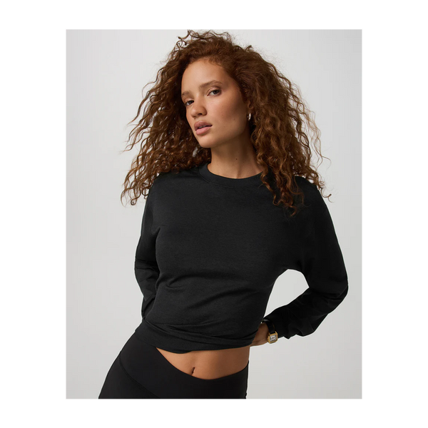 Vuori Halo Modern Crew Black Heather