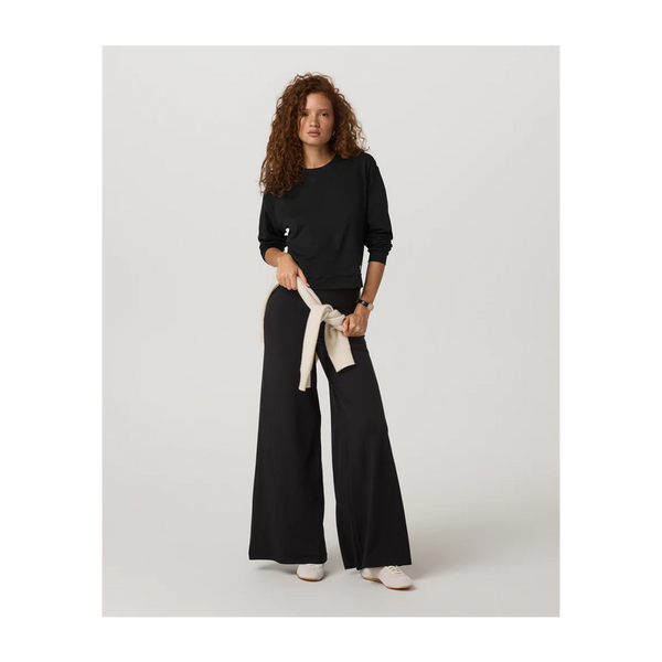 Vuori Halo Modern Crew Black Heather