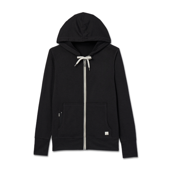 Vuori Women's Halo Performance Hoodie 2.0 Black Heather