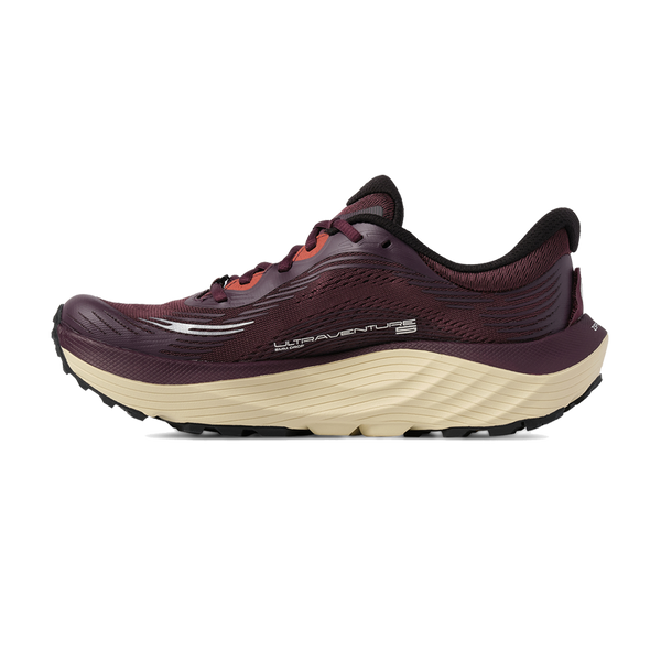 Topo Athletic Women's Ultraventure 5 Maroon/Tan