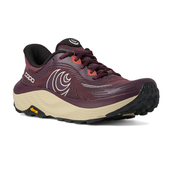 Topo Athletic Women's Ultraventure 5 Maroon/Tan