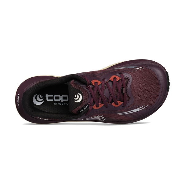 Topo Athletic Women's Ultraventure 5 Maroon/Tan