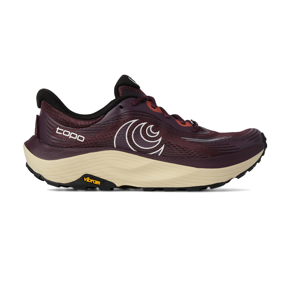 Topo Athletic Women's Ultraventure 5 Maroon/Tan
