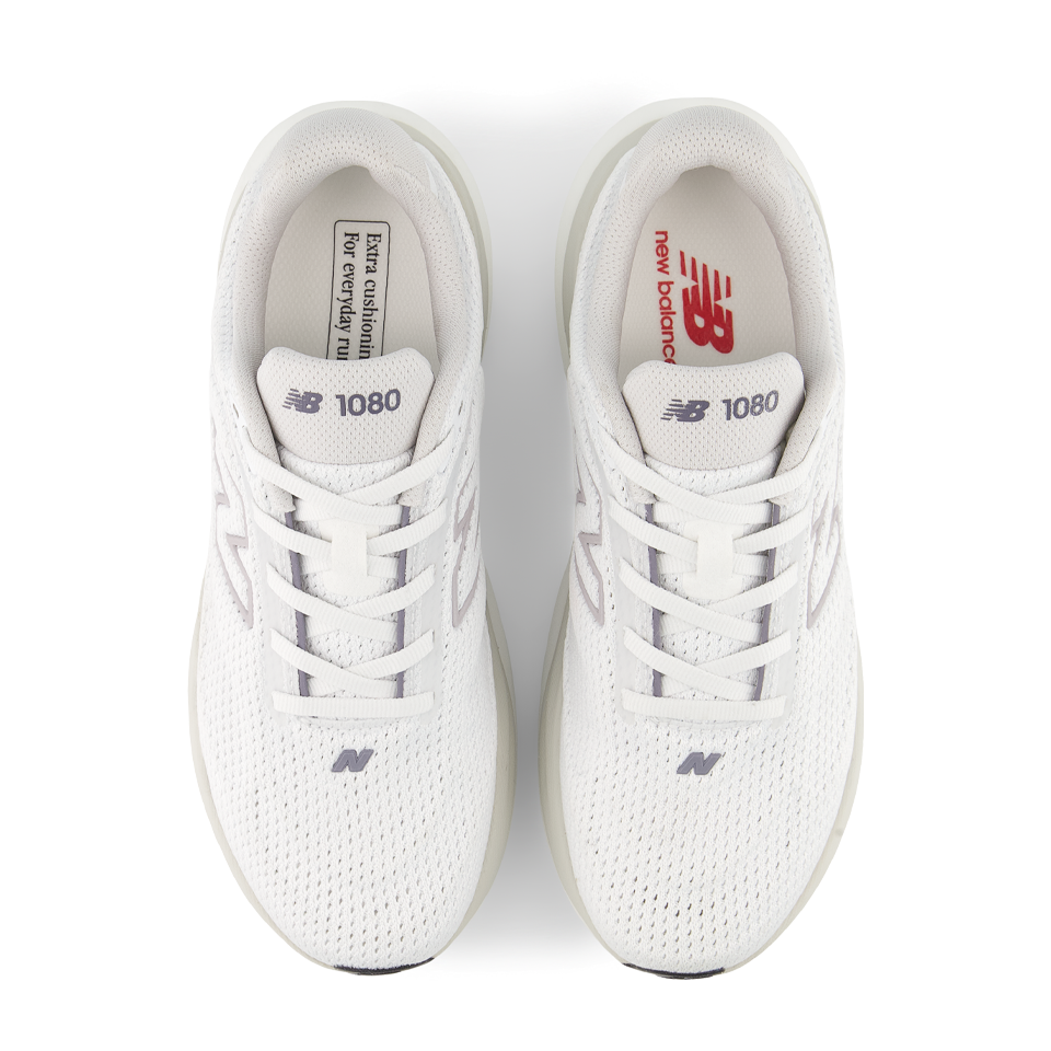 New Balance Women's 1080 v15 White/Truffle Salt