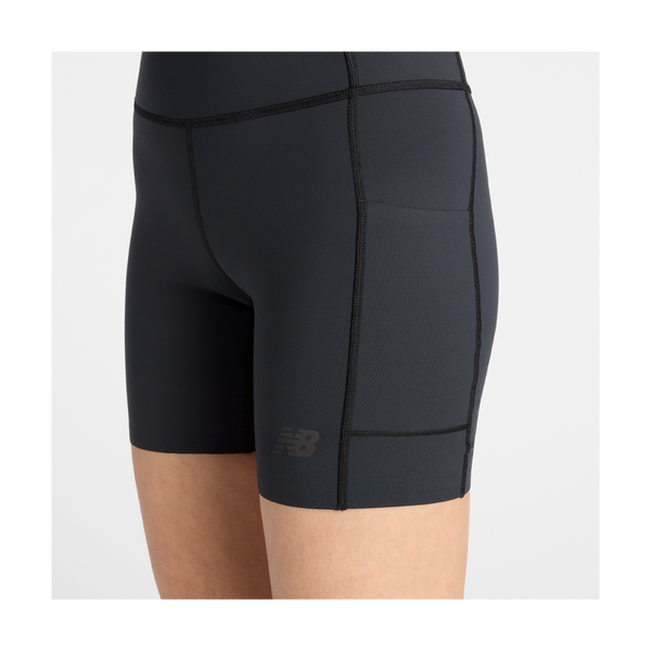 New Balance Women's RC Elite Storage Short 6" Black