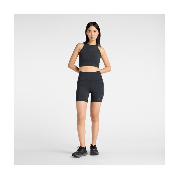 New Balance Women's RC Elite Storage Short 6" Black