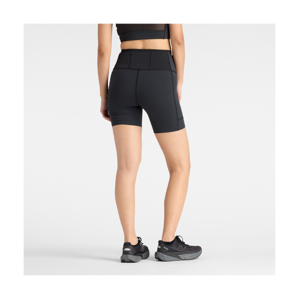New Balance Women's RC Elite Storage Short 6" Black