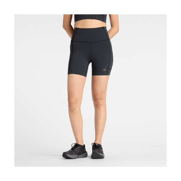 New Balance Women's RC Elite Storage Short 6" Black