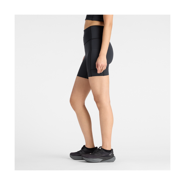 New Balance Women's RC Elite Storage Short 6" Black