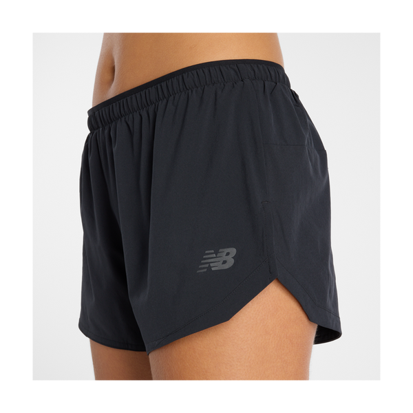 New Balance Women's RC Essential Short 3" Black