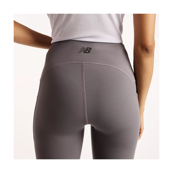 New Balance Women's Reflective RC Heat Legging 27" Neptune Grey
