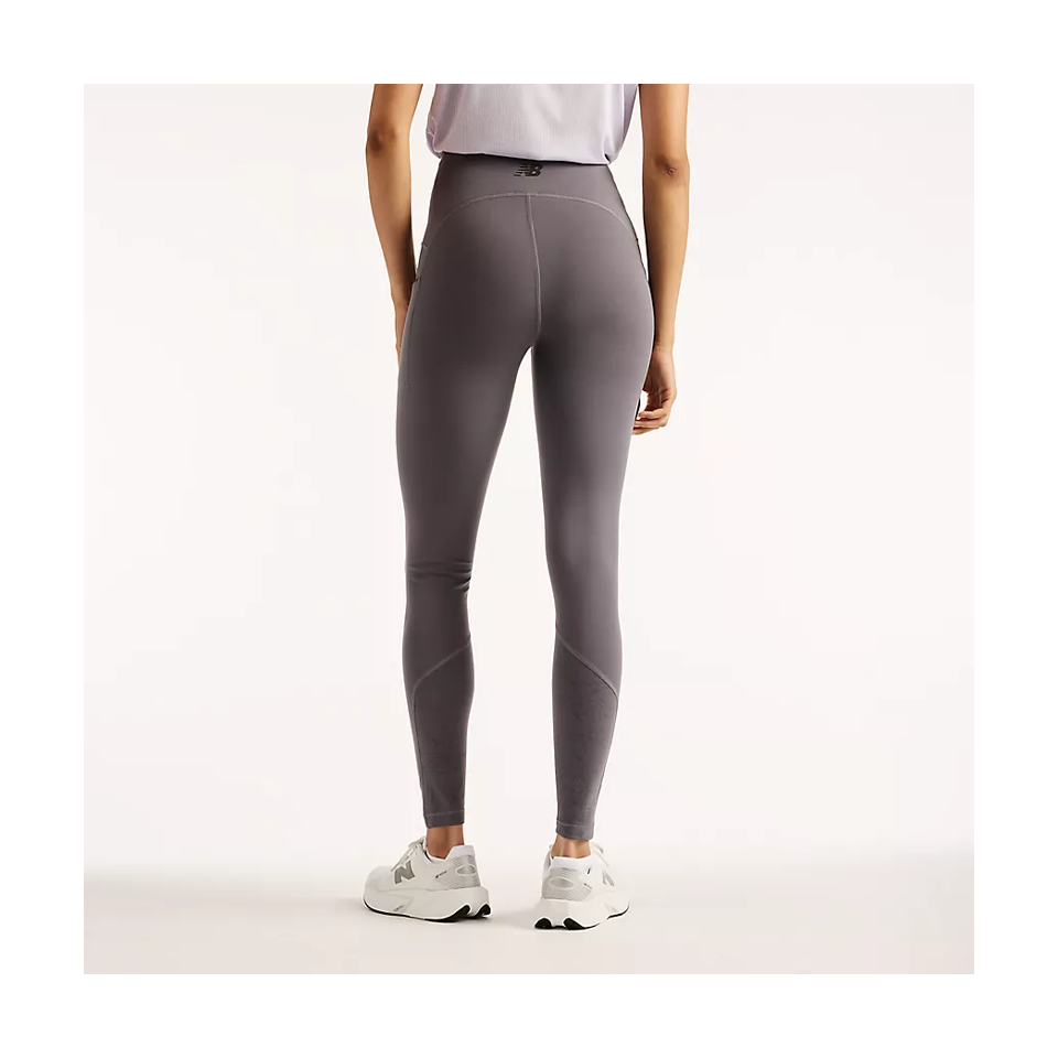 New Balance Women's Reflective RC Heat Legging 27" Neptune Grey