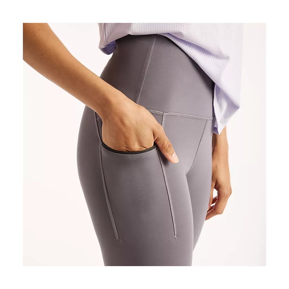 New Balance Women's Reflective RC Heat Legging 27" Neptune Grey