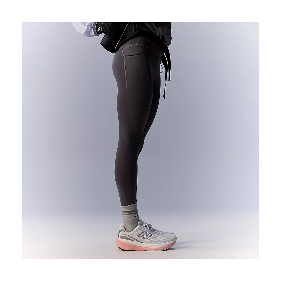 New Balance Women's Reflective RC Heat Legging 27" Neptune Grey