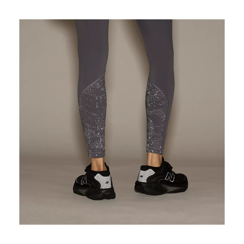 New Balance Women's Reflective RC Heat Legging 27" Neptune Grey