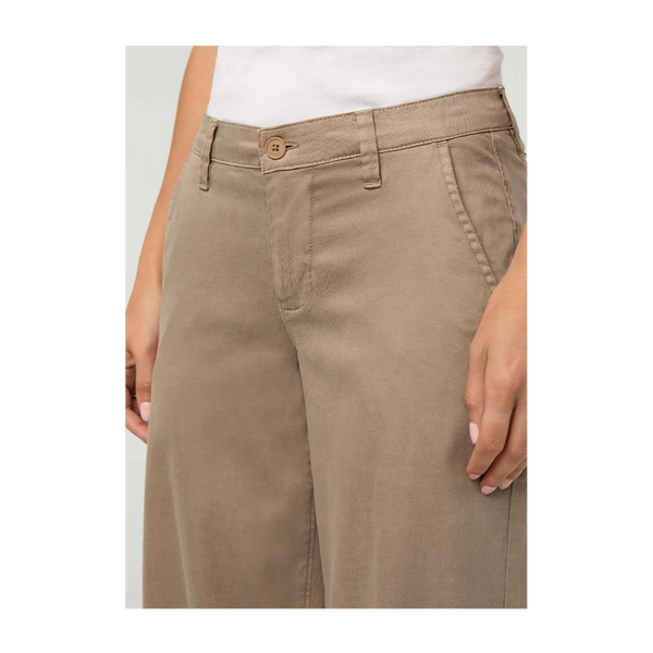 DUER Women's Deluxe Twill Trouser Desert Tan