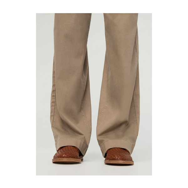 DUER Women's Deluxe Twill Trouser Desert Tan