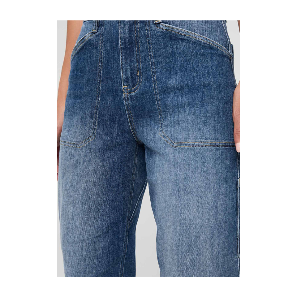 DUER Women's Performance Denim+ Utility Pant Medium Stone