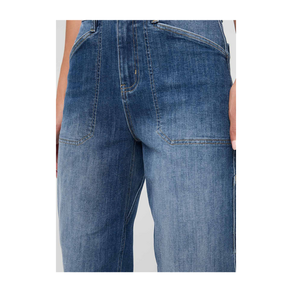 DUER Women's Performance Denim+ Utility Pant Medium Stone