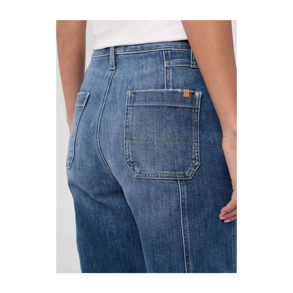 DUER Women's Performance Denim+ Utility Pant Medium Stone