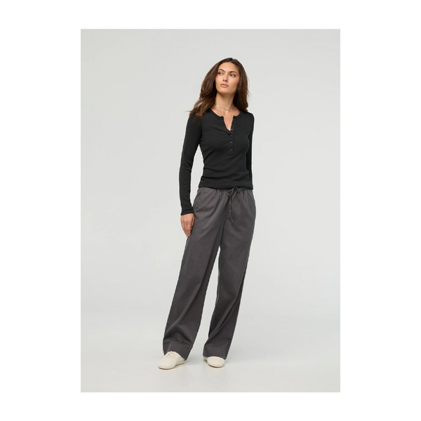 DUER Women's Deluxe Twill Easy Pant Mineral