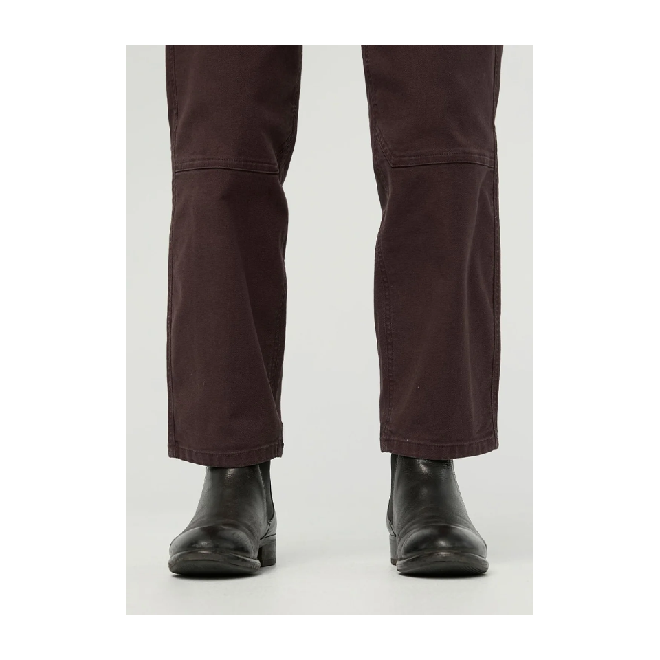 DUER Women's Stretch Canvas Utility Pant Garment Dye Espresso