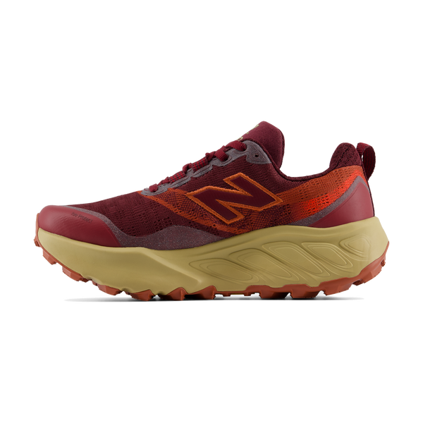 New Balance Women's Fresh Foam X Hierro v9 Wide Mulled Wine with Neo Flame