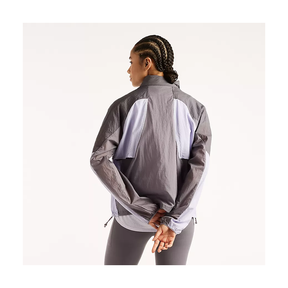 New Balance Women's Reflective RC Jacket Neptune Grey
