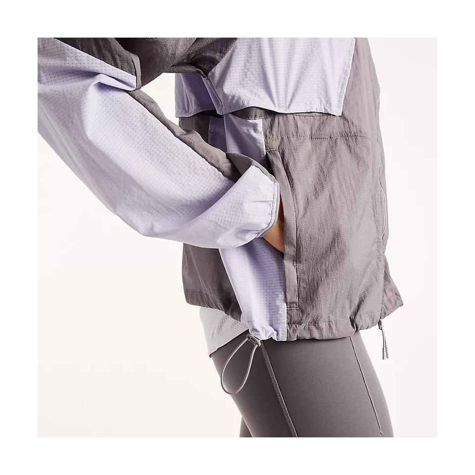 New Balance Women's Reflective RC Jacket Neptune Grey