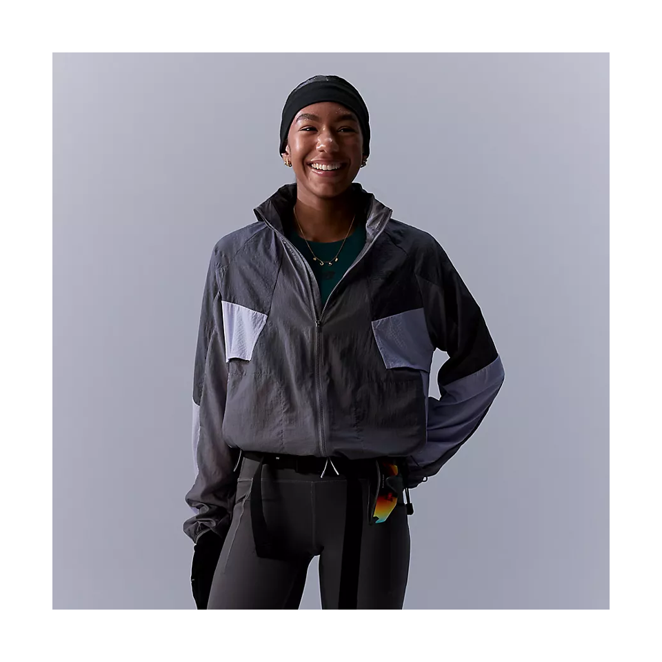 New Balance Women's Reflective RC Jacket Neptune Grey
