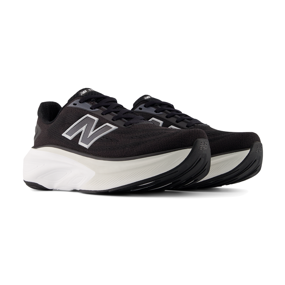 New Balance Women's Fresh Foam More v6 Black/Grey Matter Secondary image